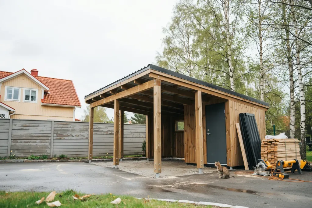 bygga carport med f rr d smart planering kostnader och vanliga fallgropar