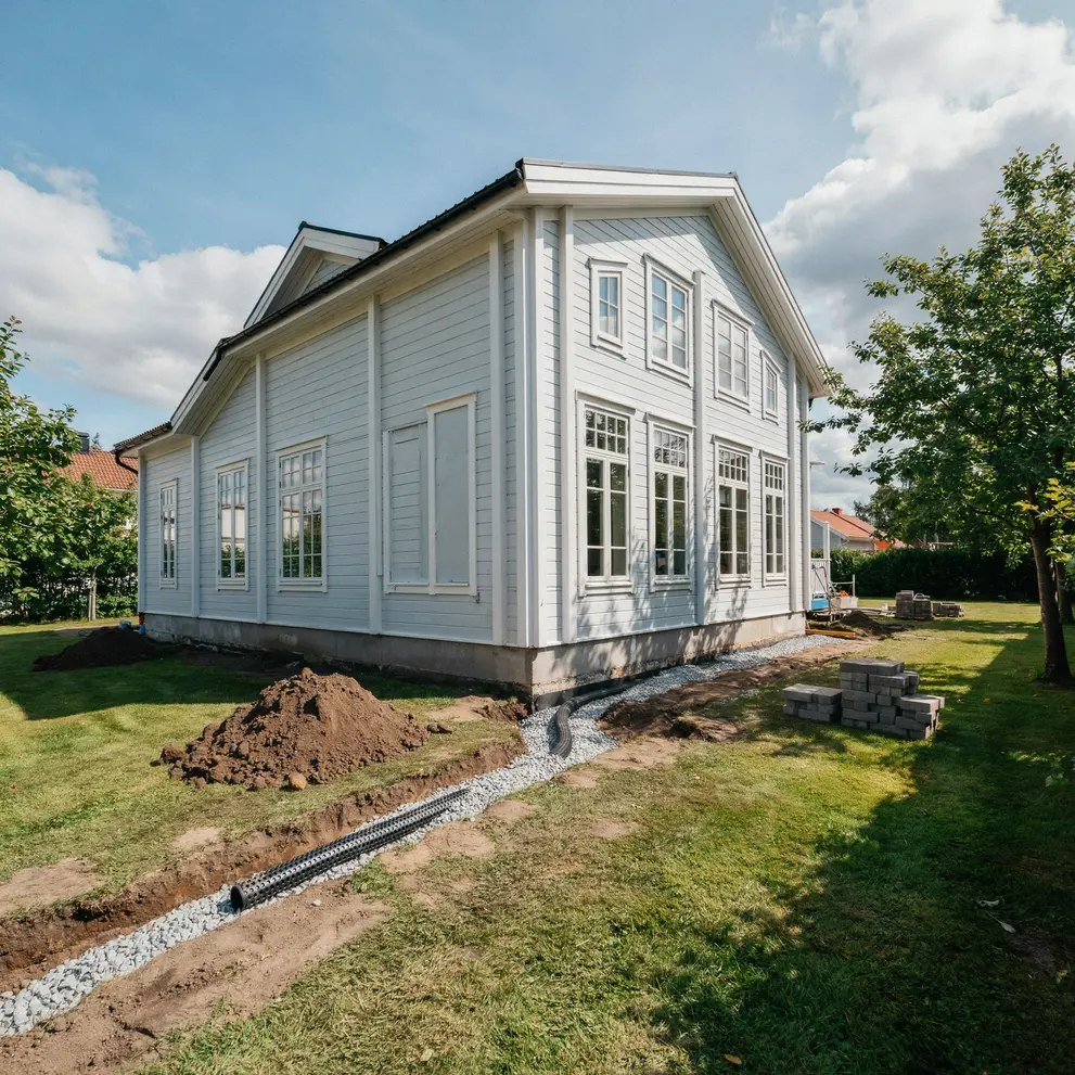dranering hus stockholm